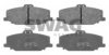 SWAG 84 91 6655 Brake Pad Set, disc brake